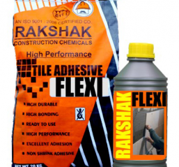RAKSHAK TILE FLEXI (GREY & WHITE ) TWO COMPONENT FLEXIBLE ADHESIVE